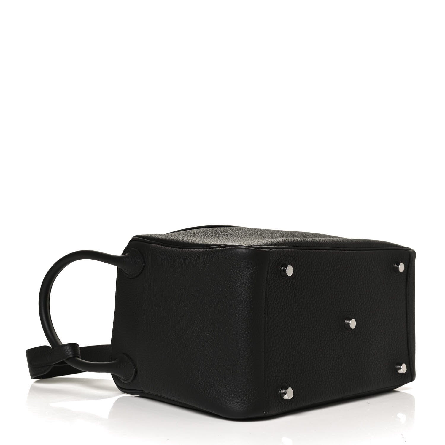 Hermes Taurillon Clemence Lindy 30 Black 4 of 12