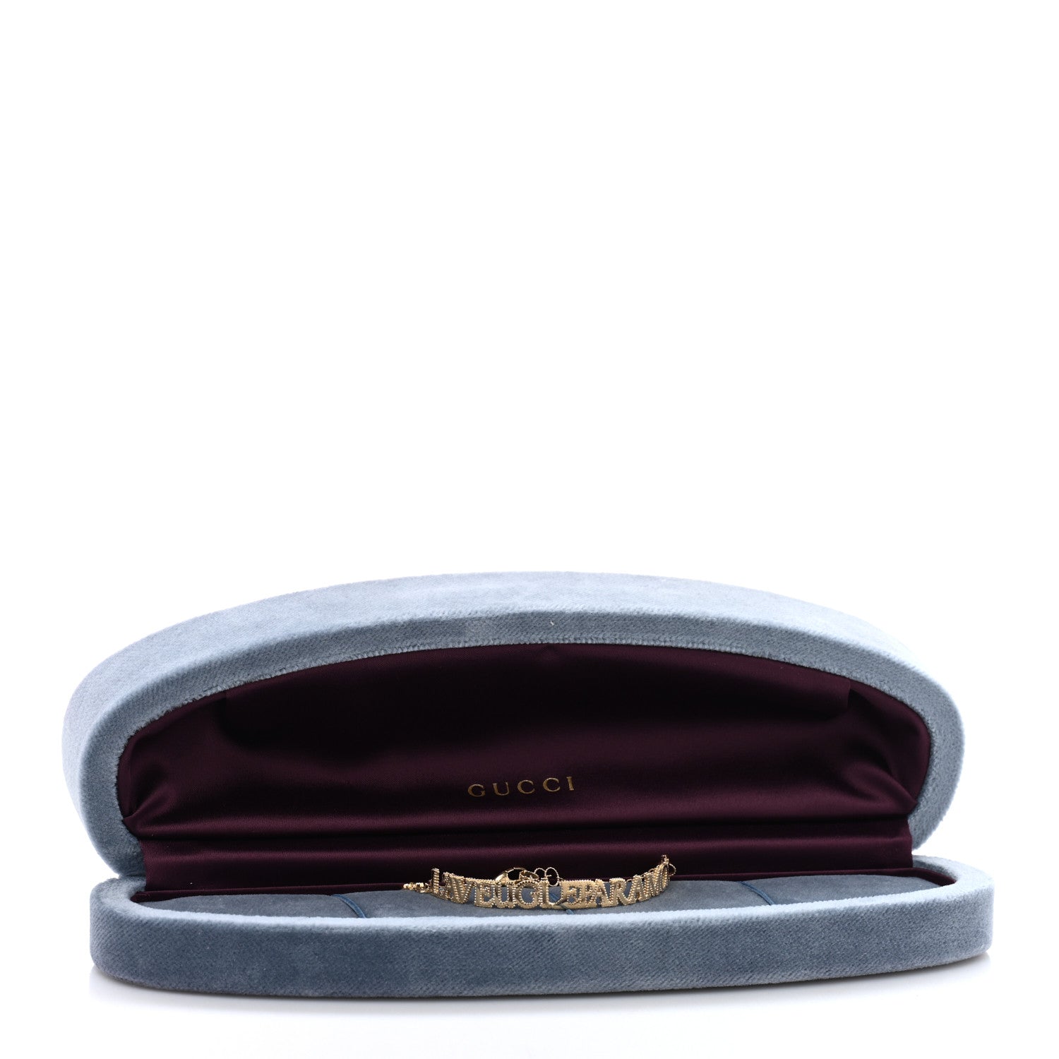 Gucci 18K Yellow Gold L'Aveugle Par Amour Bracelet 4 of 4