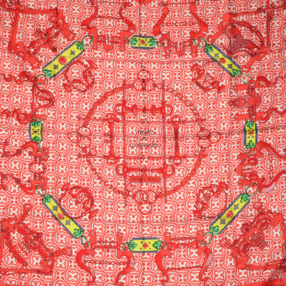 Hermes Silk Mors et Gourmettes Scarf 90 1 of 5