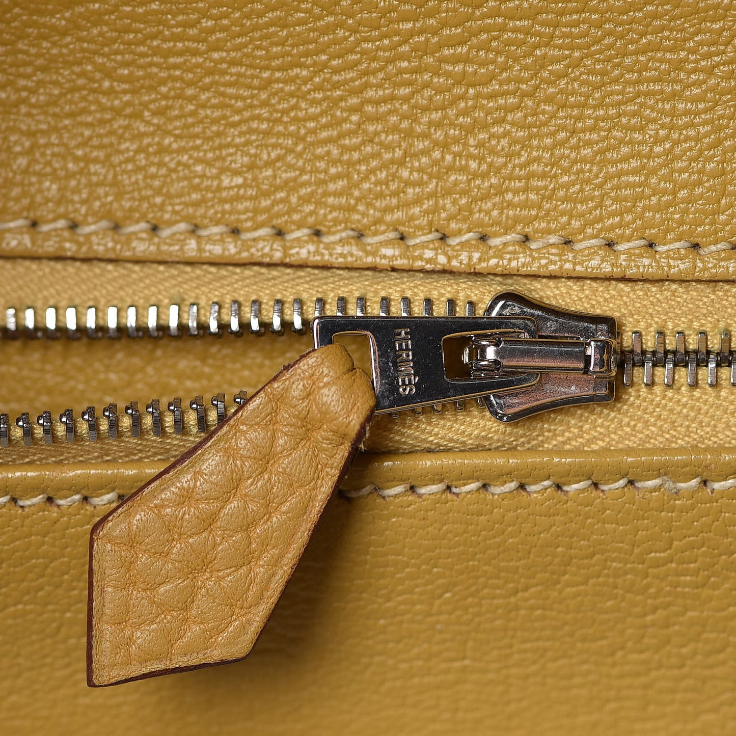 Taurillon Clemence Birkin 35 Curry