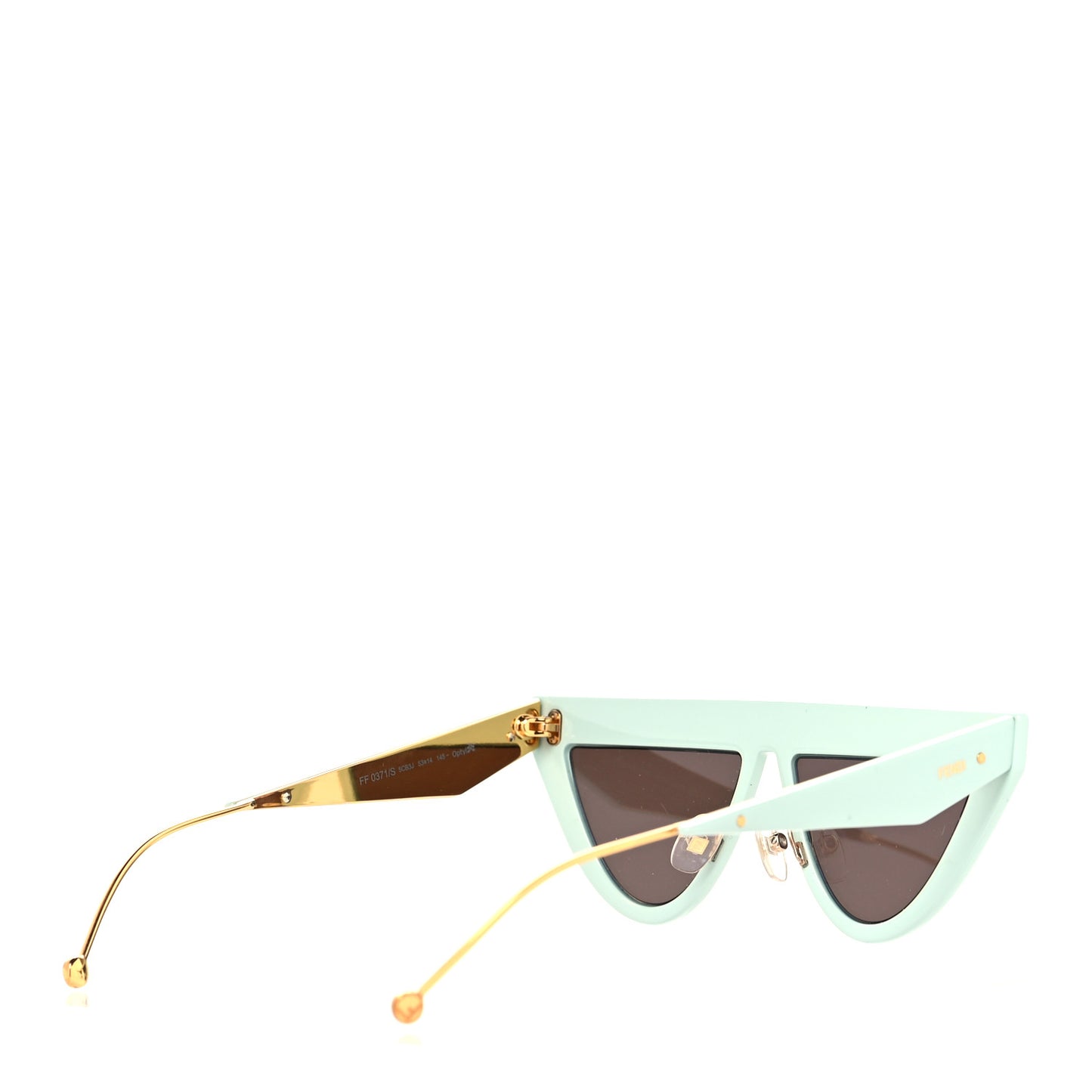 Acetate Metal Defender Sunglasses FF 0371/S Light Green