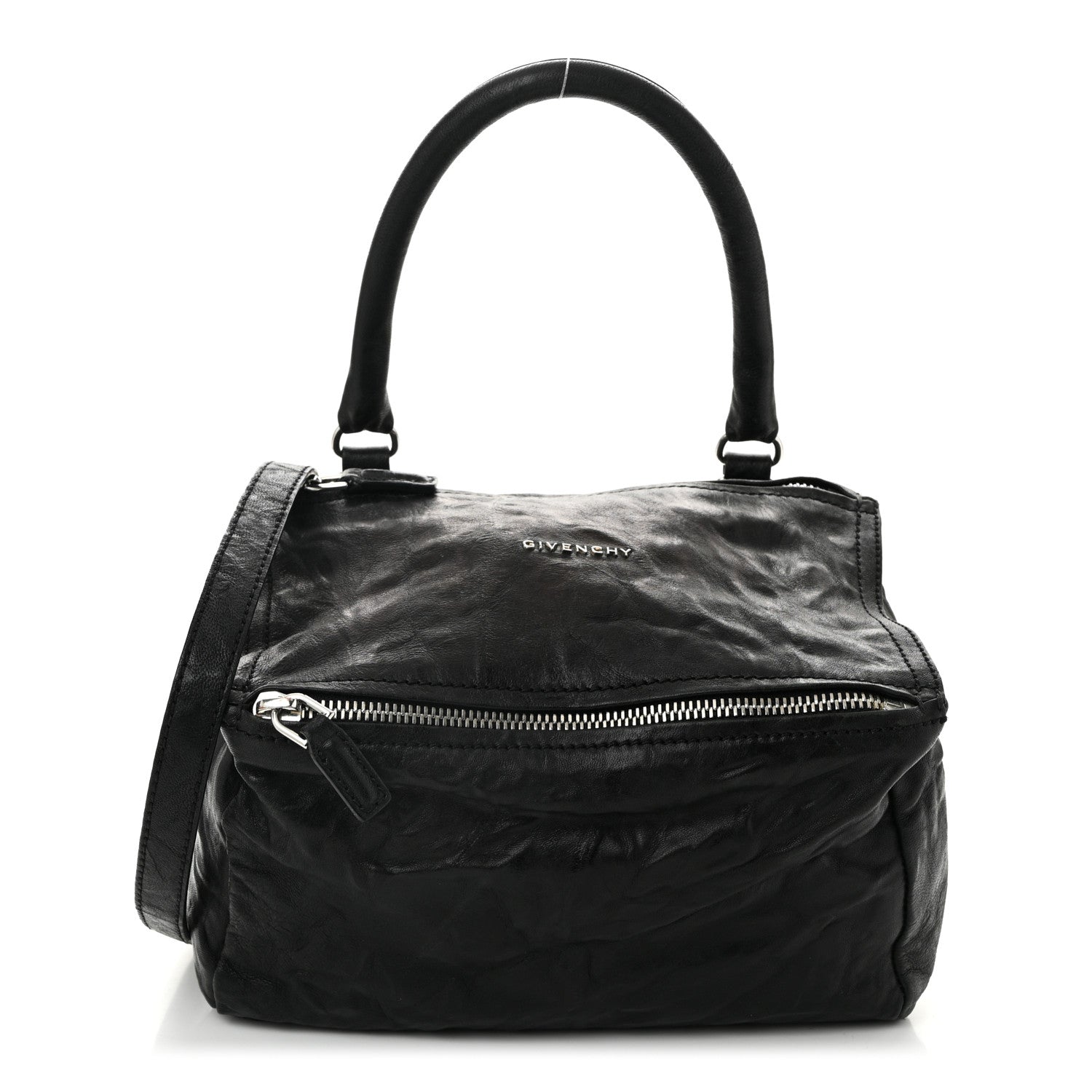 Givenchy Tumbled Sheepskin Small Pandora Black 1 of 10