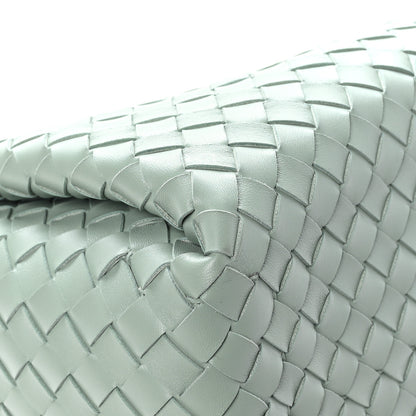 Bottega Veneta Nappa Intrecciato Large Andiamo Parachute Shoulder Bag New Sauge 9 of 12