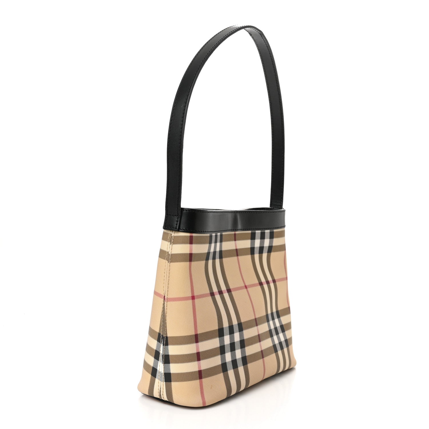 Burberry Prorsum House Check Shoulder Bag Black 3 of 15