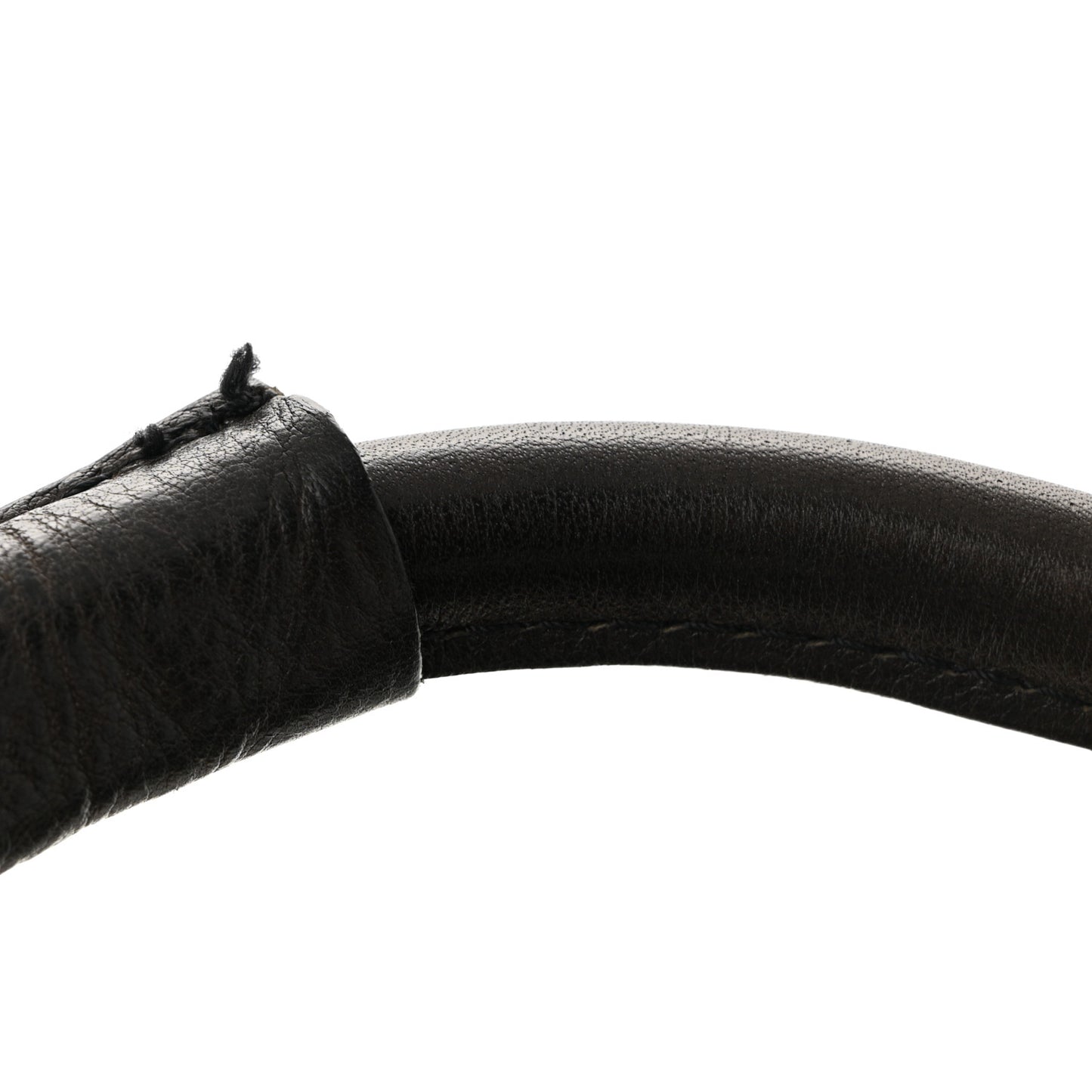 Calfskin Paddington Double Zip Bowler Chocolate