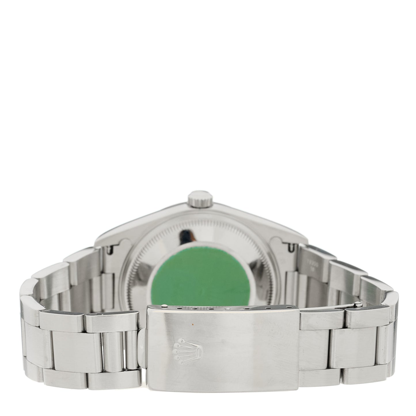 Stainless Steel 34mm Oyster Perpertual Date Watch Silver 15200