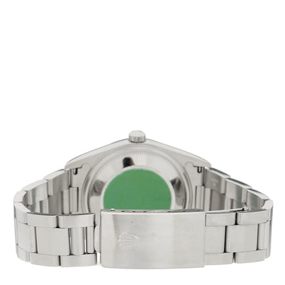 Rolex Stainless Steel 34mm Oyster Perpertual Date Watch Silver 15200 3 of 4