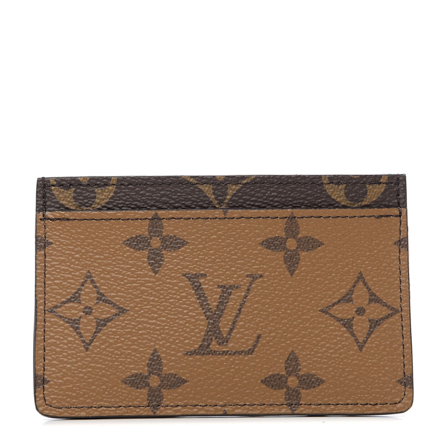 Reverse Monogram Card Holder
