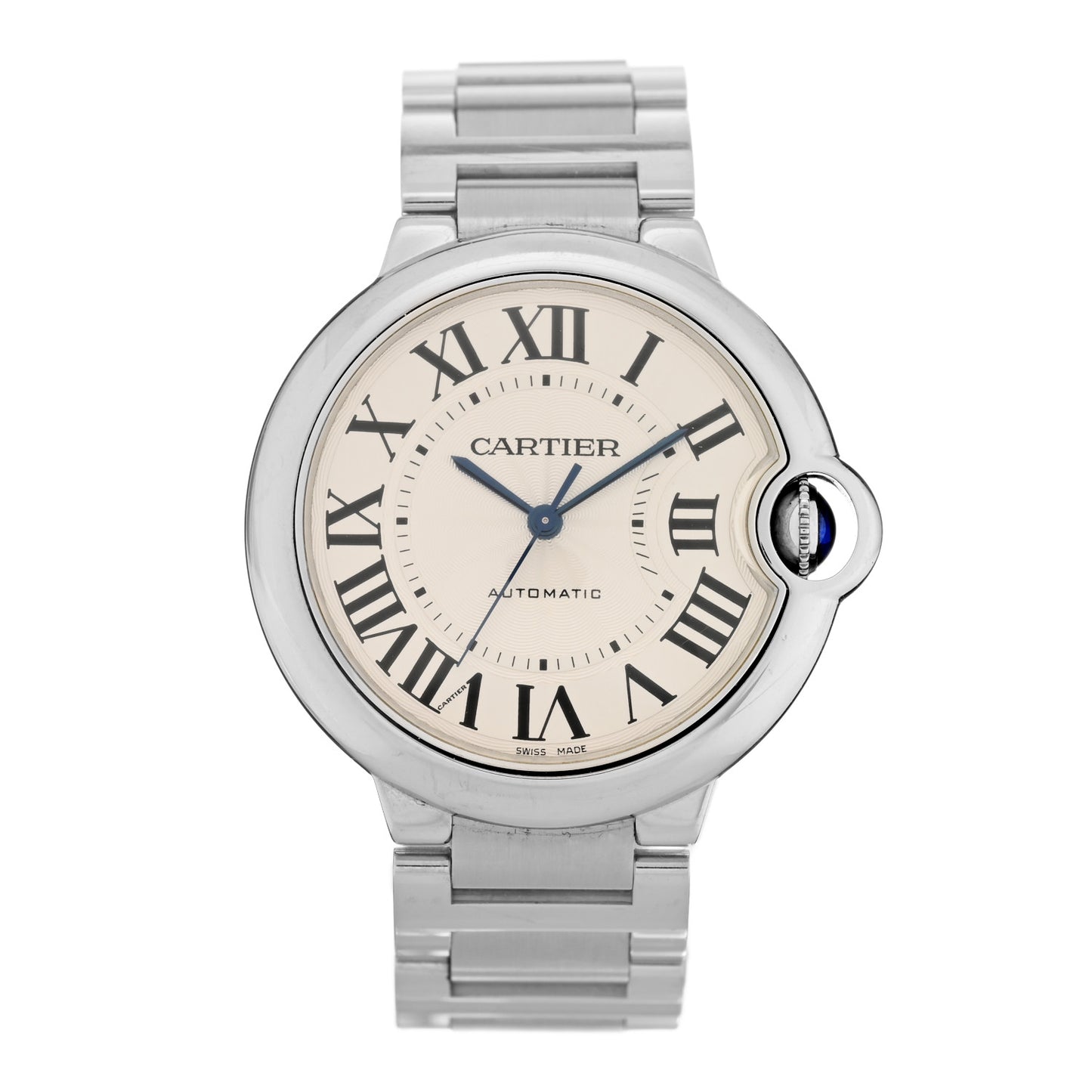 Stainless Steel 36mm Ballon Bleu De Cartier Automatic Watch