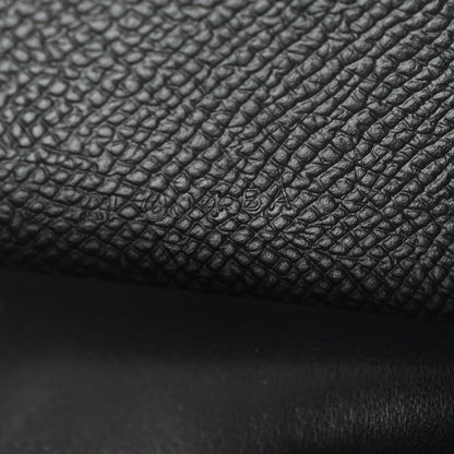 Hermes Epsom Medium Kelly Wallet Black 7 of 7