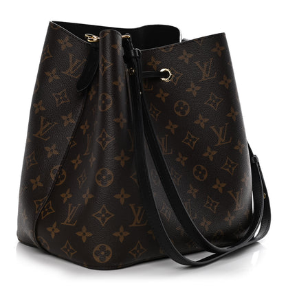 Louis Vuitton Monogram Neonoe MM Black 4 of 9