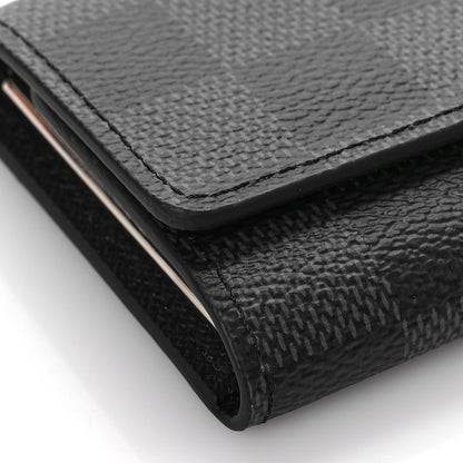Louis Vuitton Damier Graphite Multicles 6 Key Holder 7 of 9