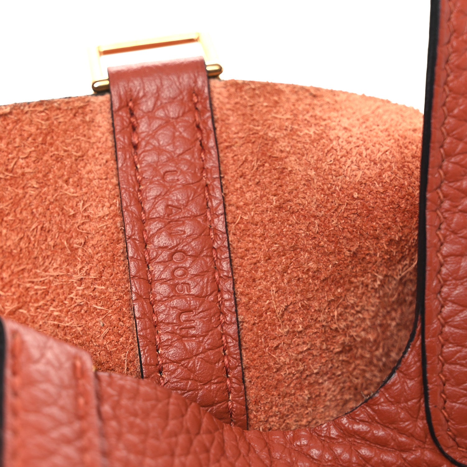 Hermes Taurillon Clemence Picotin Lock 18 PM Cuivre 6 of 11