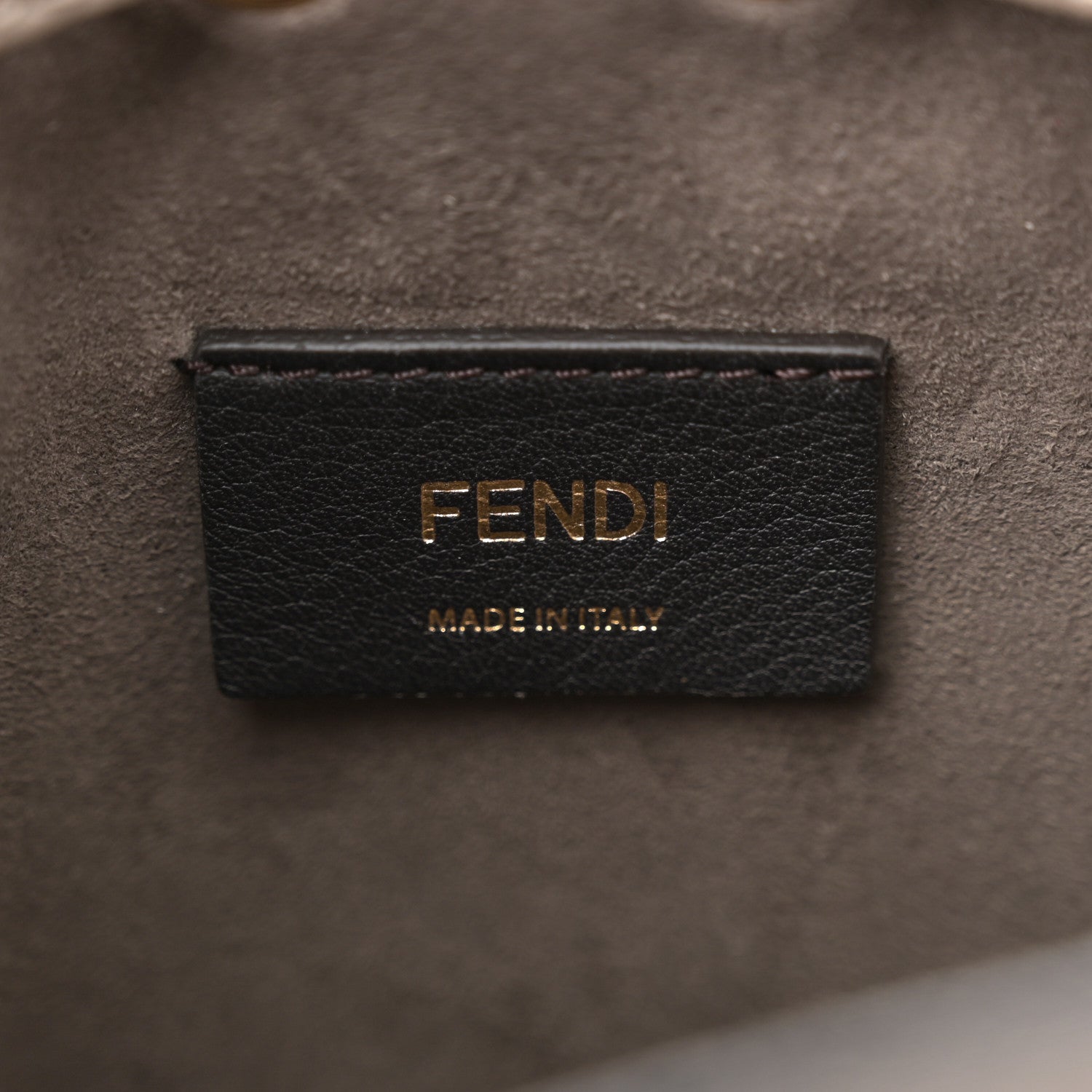 Fendi Vitello Cruise F is Fendi Mini Mon Tresor Bucket Bag Tortora 6 of 11