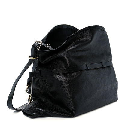 Givenchy Tumbled Calfskin Large Voyou Bag Black 4 of 21