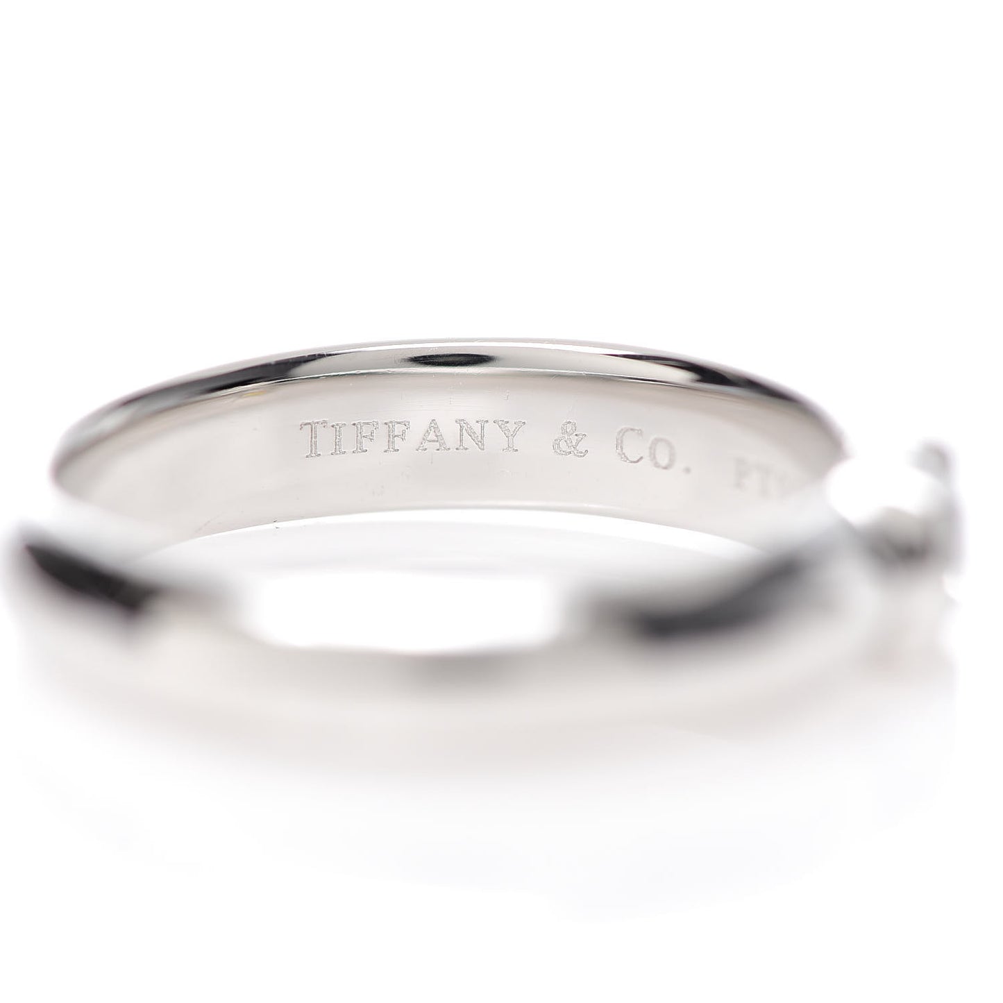 Platinum Diamond .19ct Etoile Solitaire Ring 53 6.25