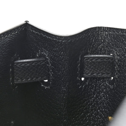 Hermes Epsom Kelly Sellier 25 Black 18 of 36