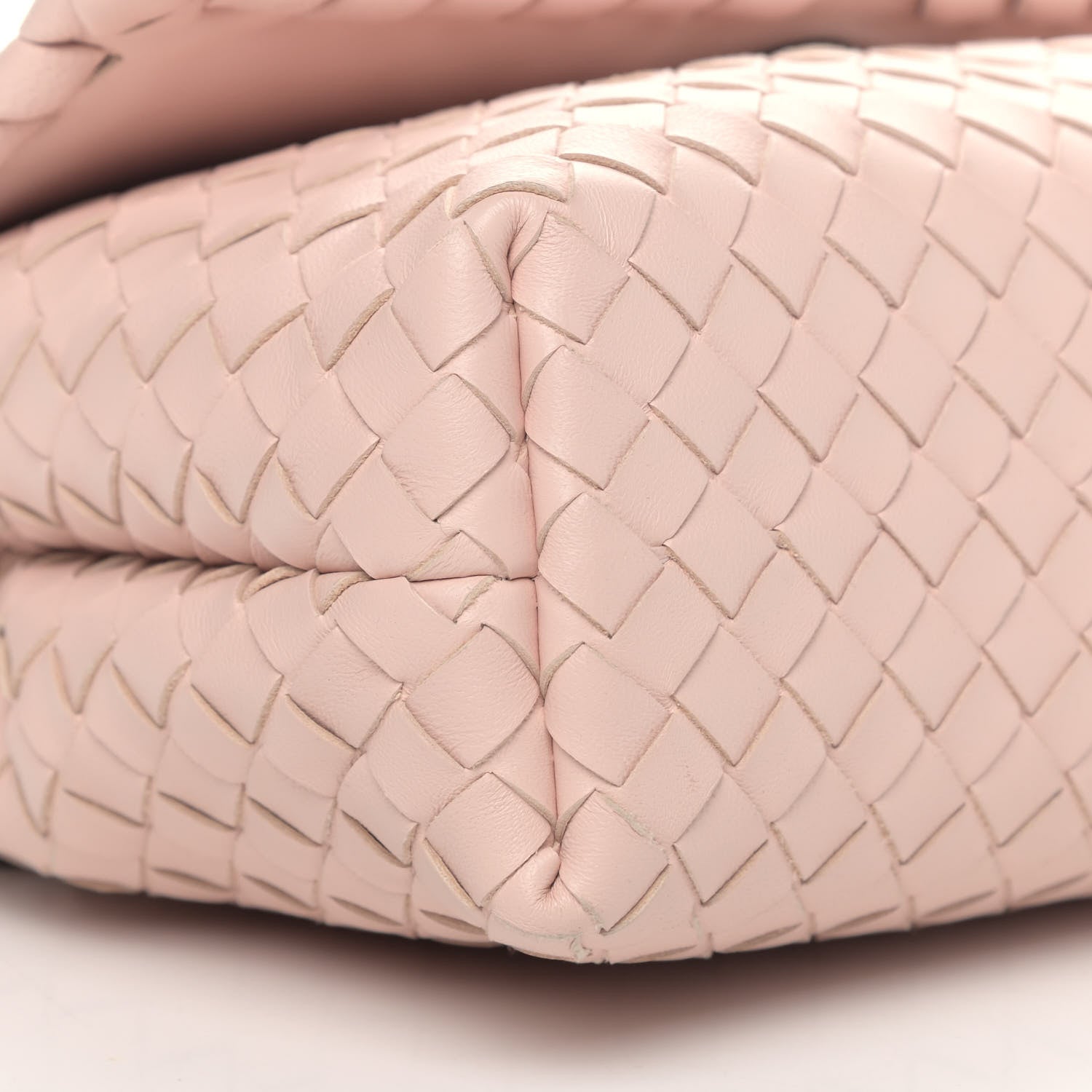 Bottega Veneta Nappa Intrecciato Baby Olimpia Shoulder Bag Petale 8 of 9