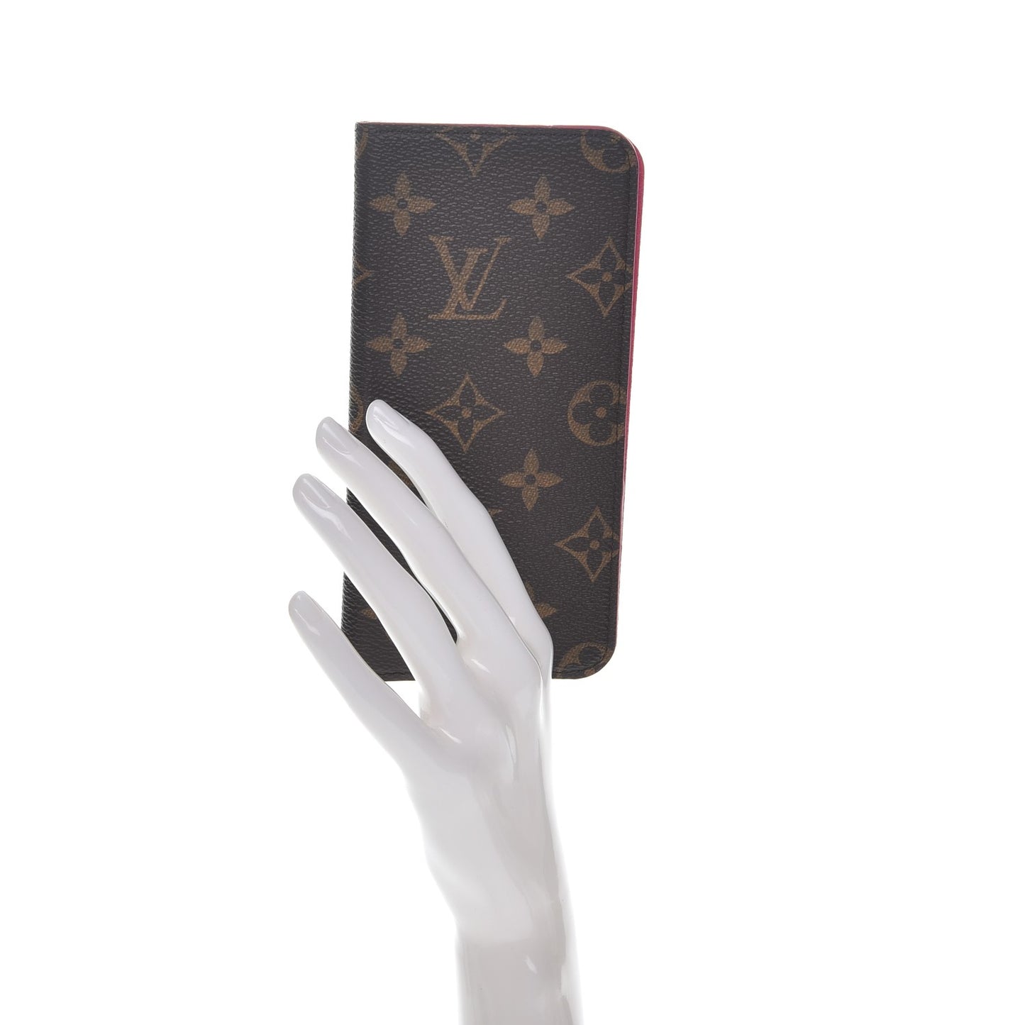 Monogram iPhone 6 Plus Folio Case Pink