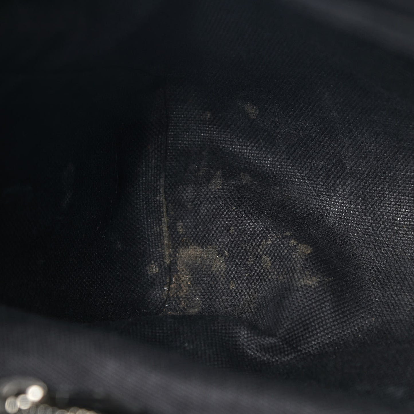 GG Supreme Monogram Web Flap Messenger Bag Black Grey