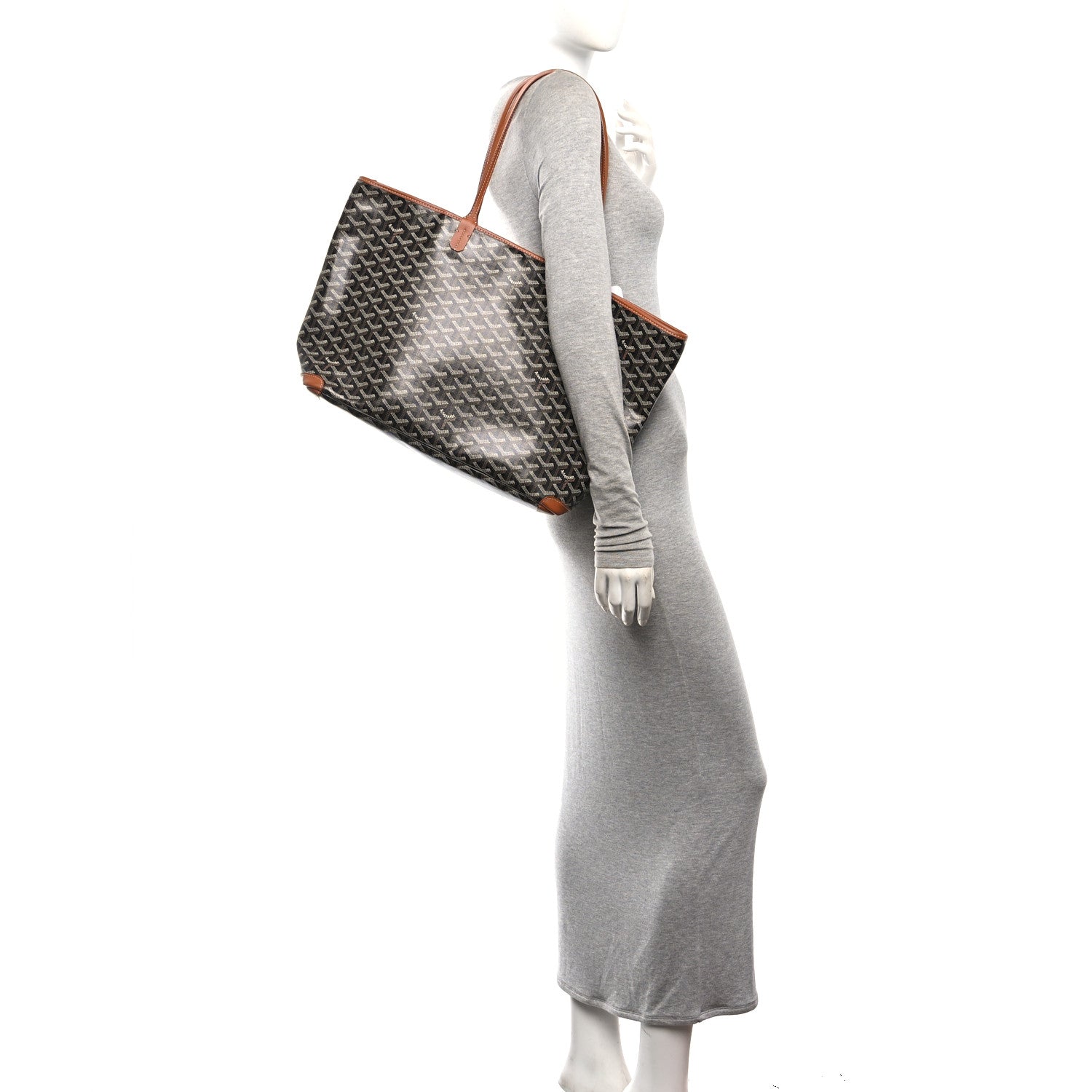 Goyard Goyardine Artois MM Black Gold 2 of 10