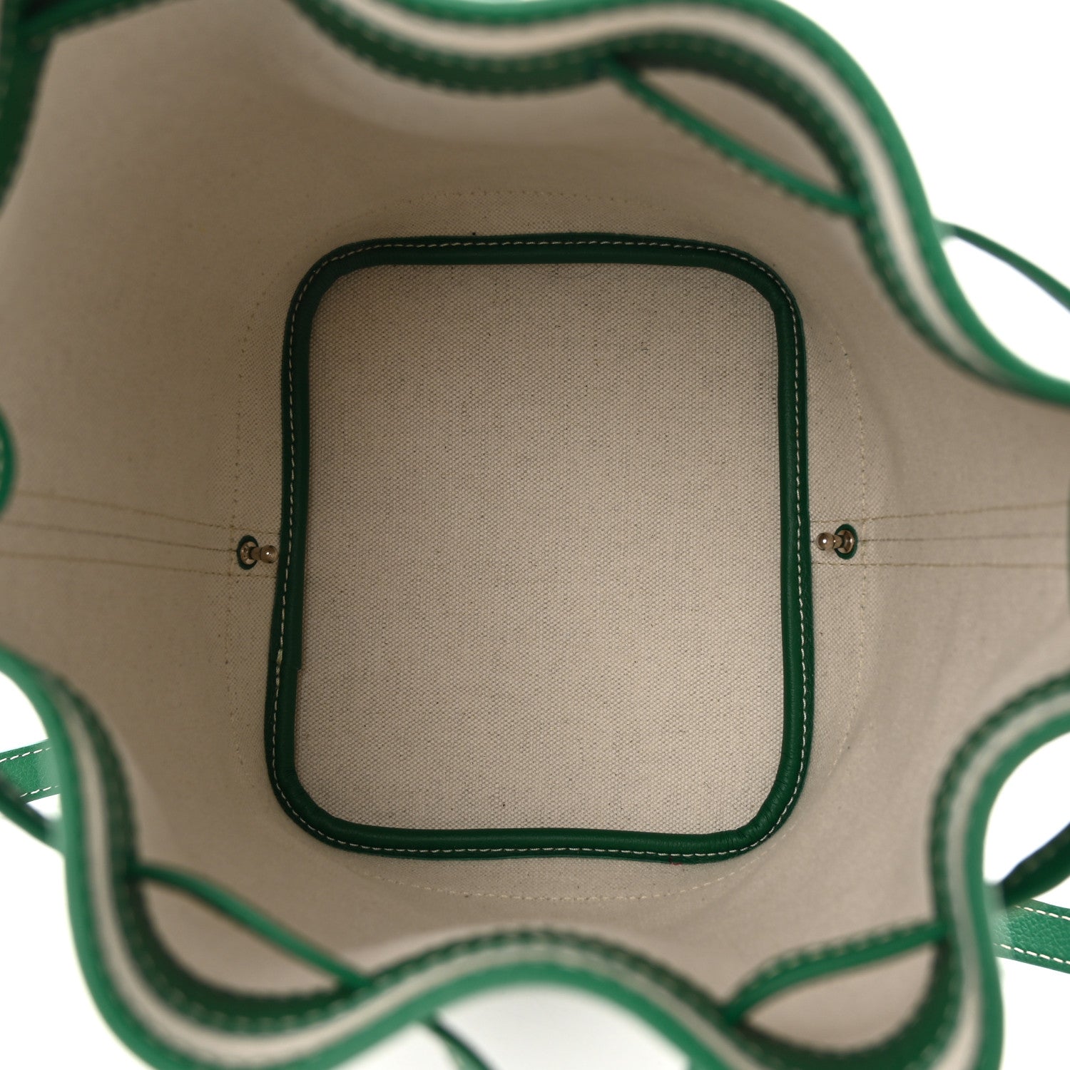 Goyard Goyardine Petit Flot Bucket Bag PM Green 5 of 9