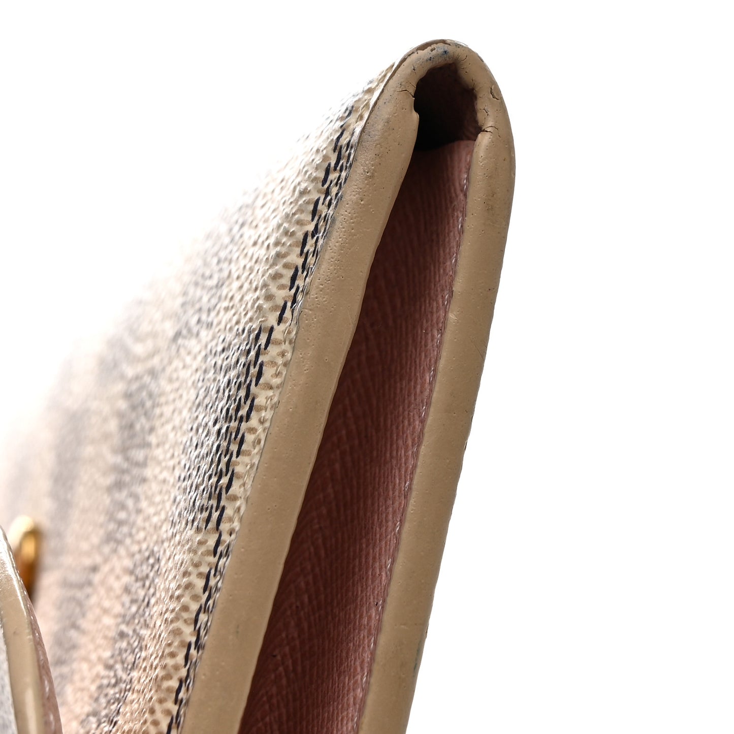 Damier Azur Emilie Wallet Rose Ballerine