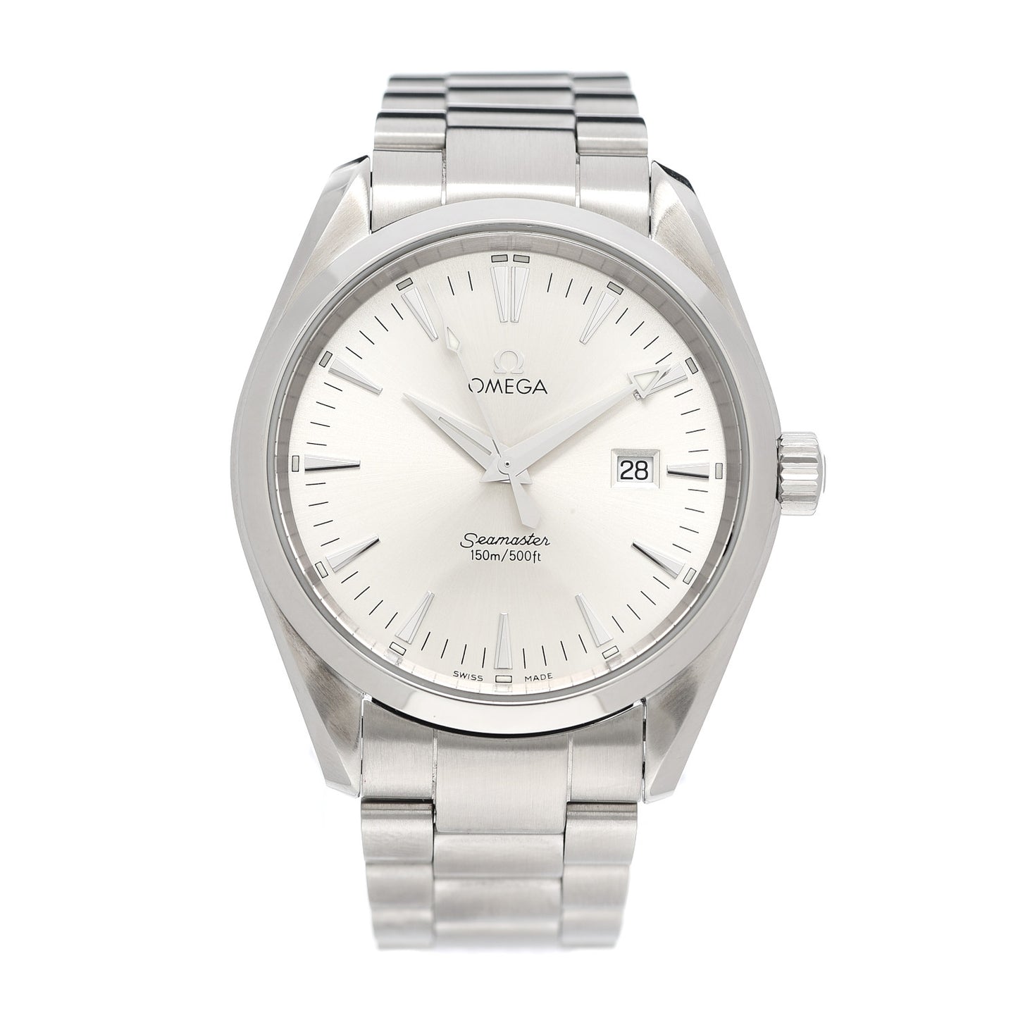 Stainless Steel 39mm Seamaster Aqua Terra Quartz Watch 2517.30