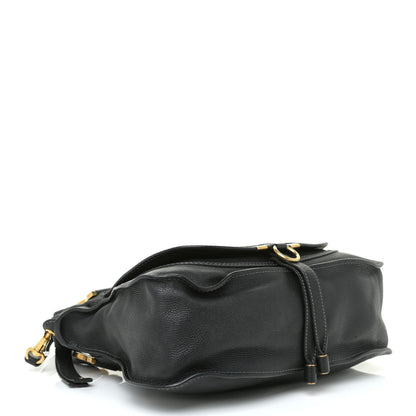 Chloe Calfskin Medium Marcie Satchel Black 4 of 14