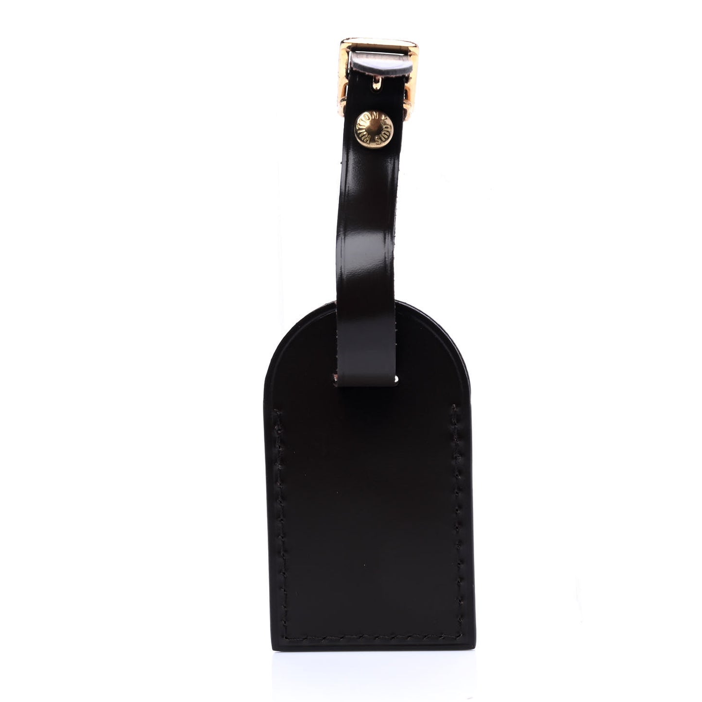 Calfskin Luggage Tag Ebene