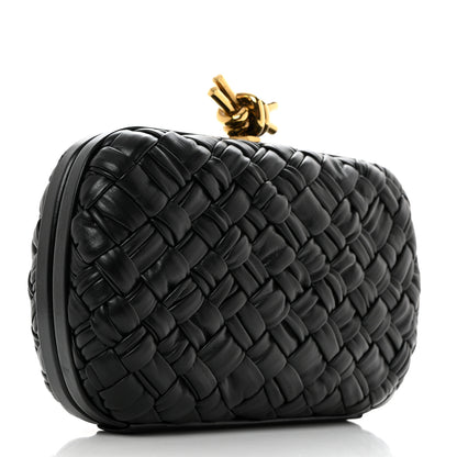 Bottega Veneta Nappa Intrecciato Knot Clutch Black 3 of 6