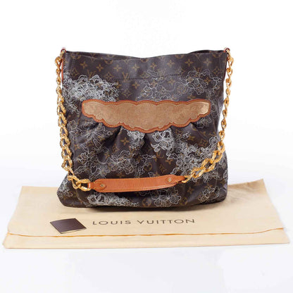 Louis Vuitton Monogram Dentelle Fersen Silver 9 of 9