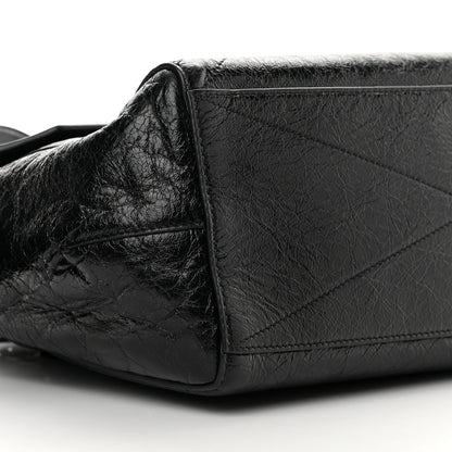 Givenchy Creased Patent Calfskin Medium ID Flap Black 8 of 11