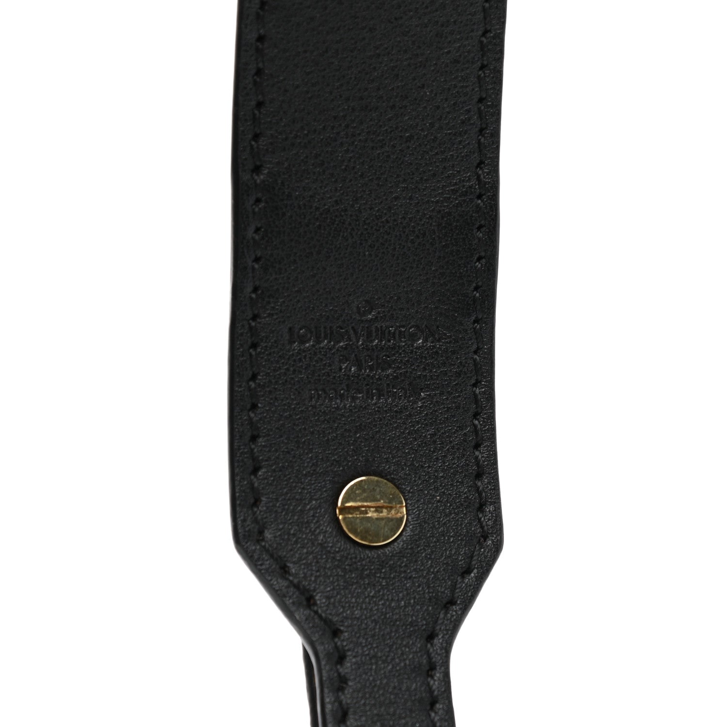 Louis Vuitton Monogram Bandouliere Shoulder Strap XL Black 3 of 4