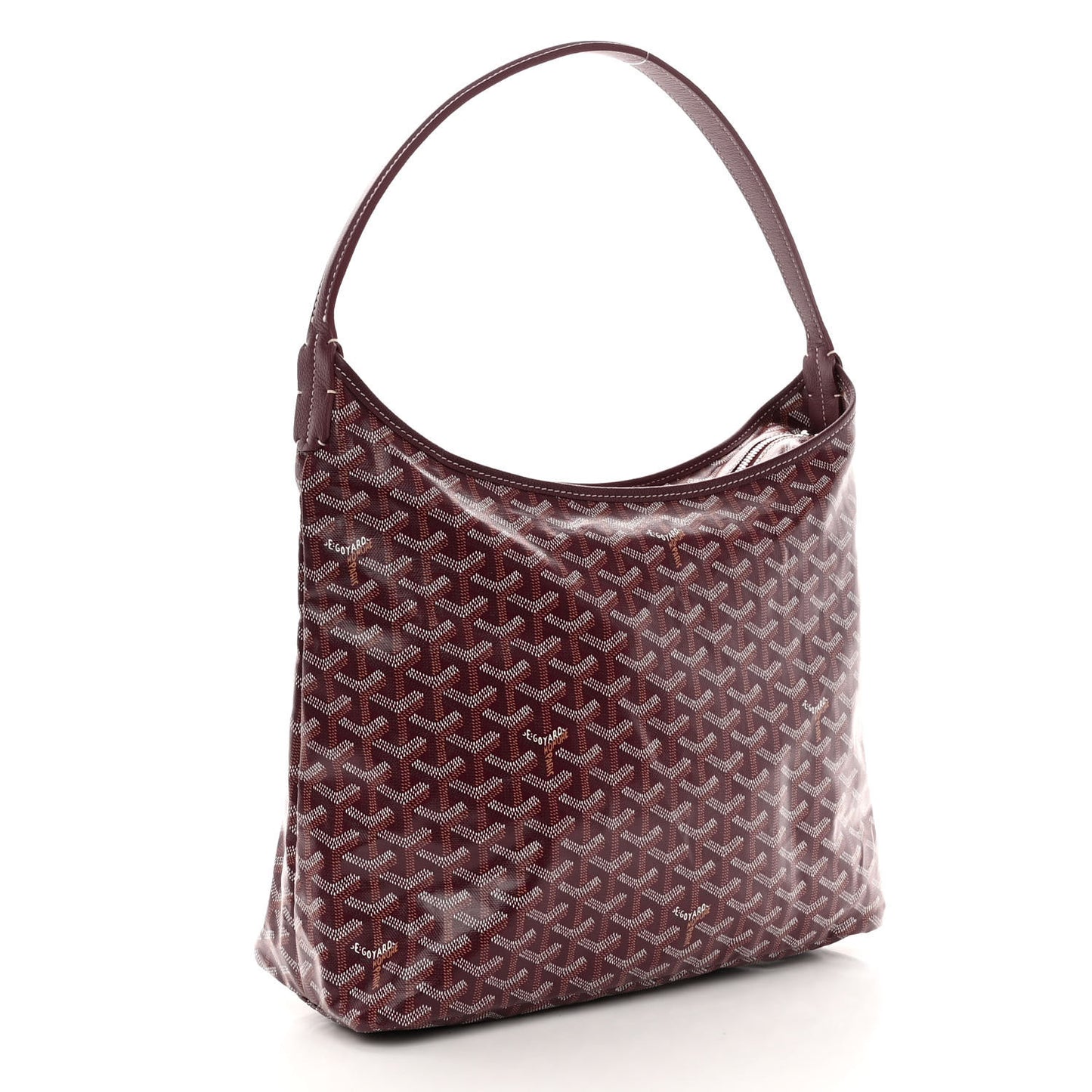 Goyardine Boheme Hobo Burgundy
