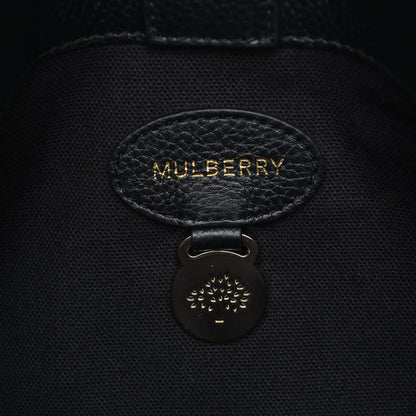 Mulberry Classic Grain Small Bayswater Double Zip Tote Black 6 of 8