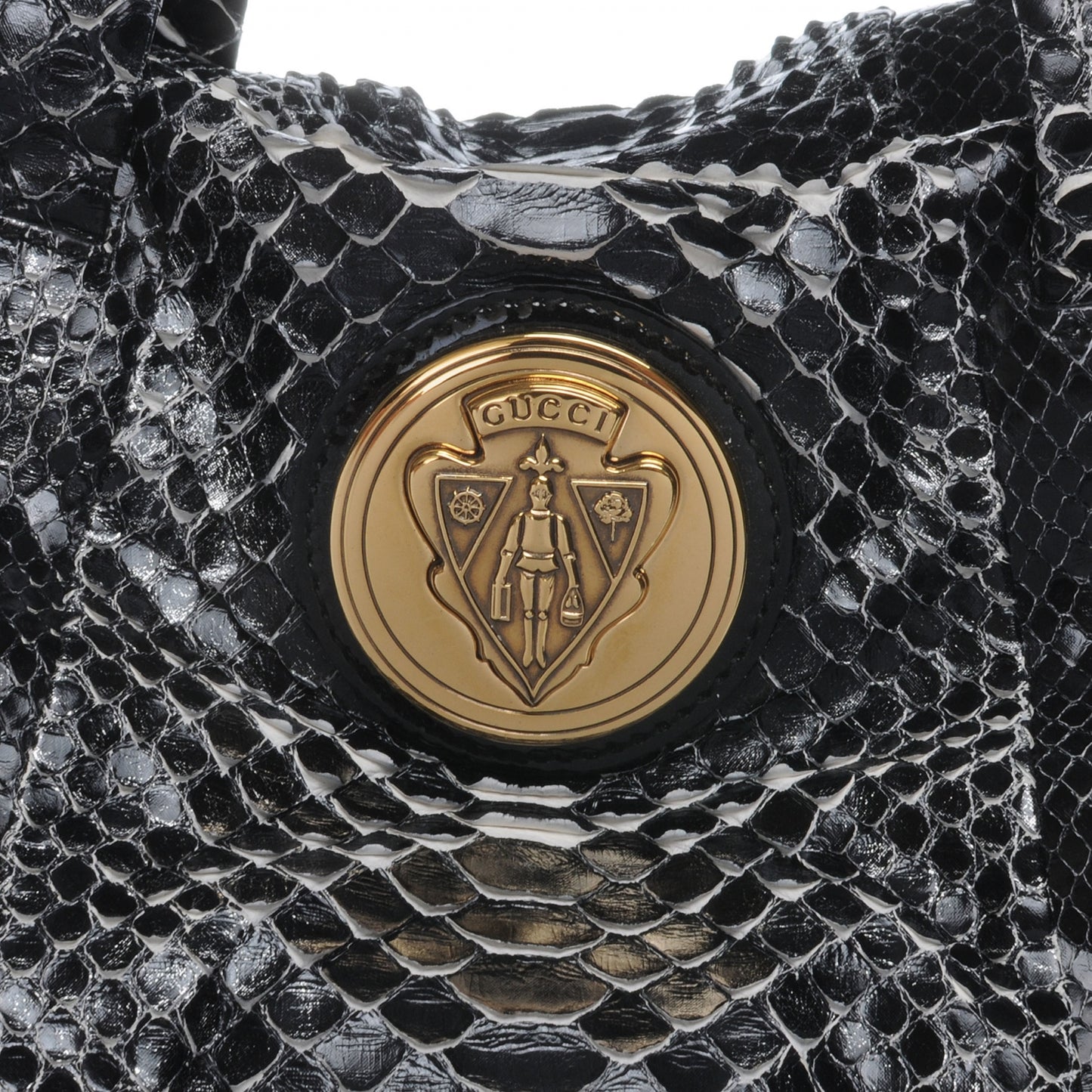 Python Large Hysteria Tote Black