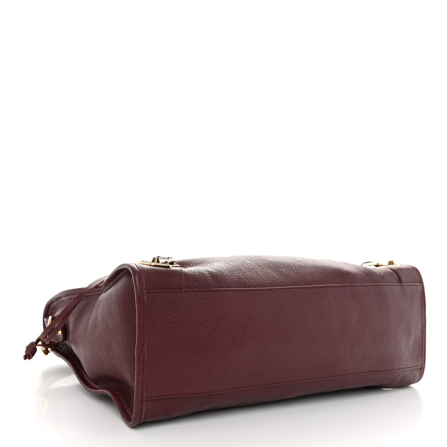 Balenciaga Chevre Gold Metallic Edge Hardware City Cassis 4 of 10
