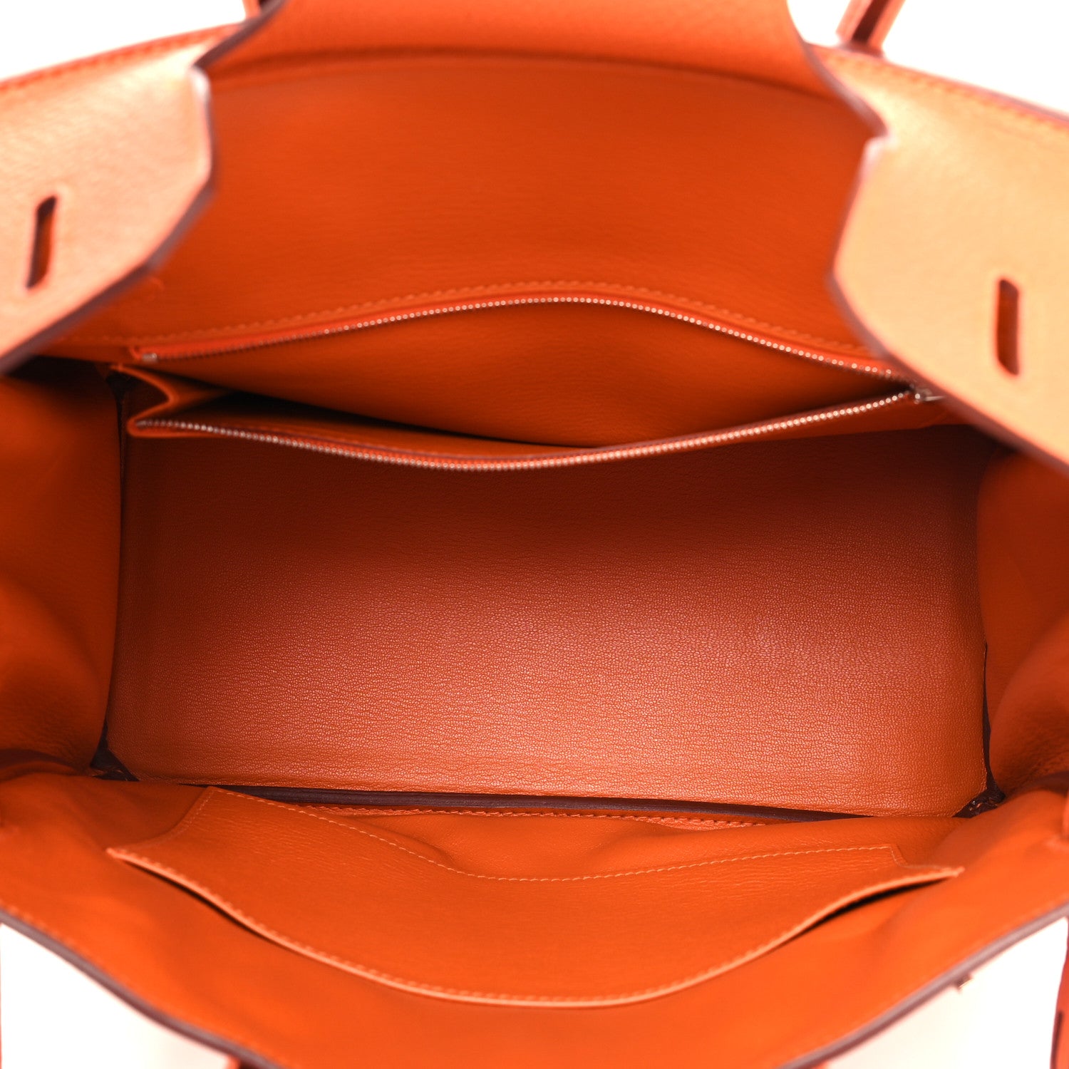 Hermes Togo Birkin 30 Orange 5 of 14