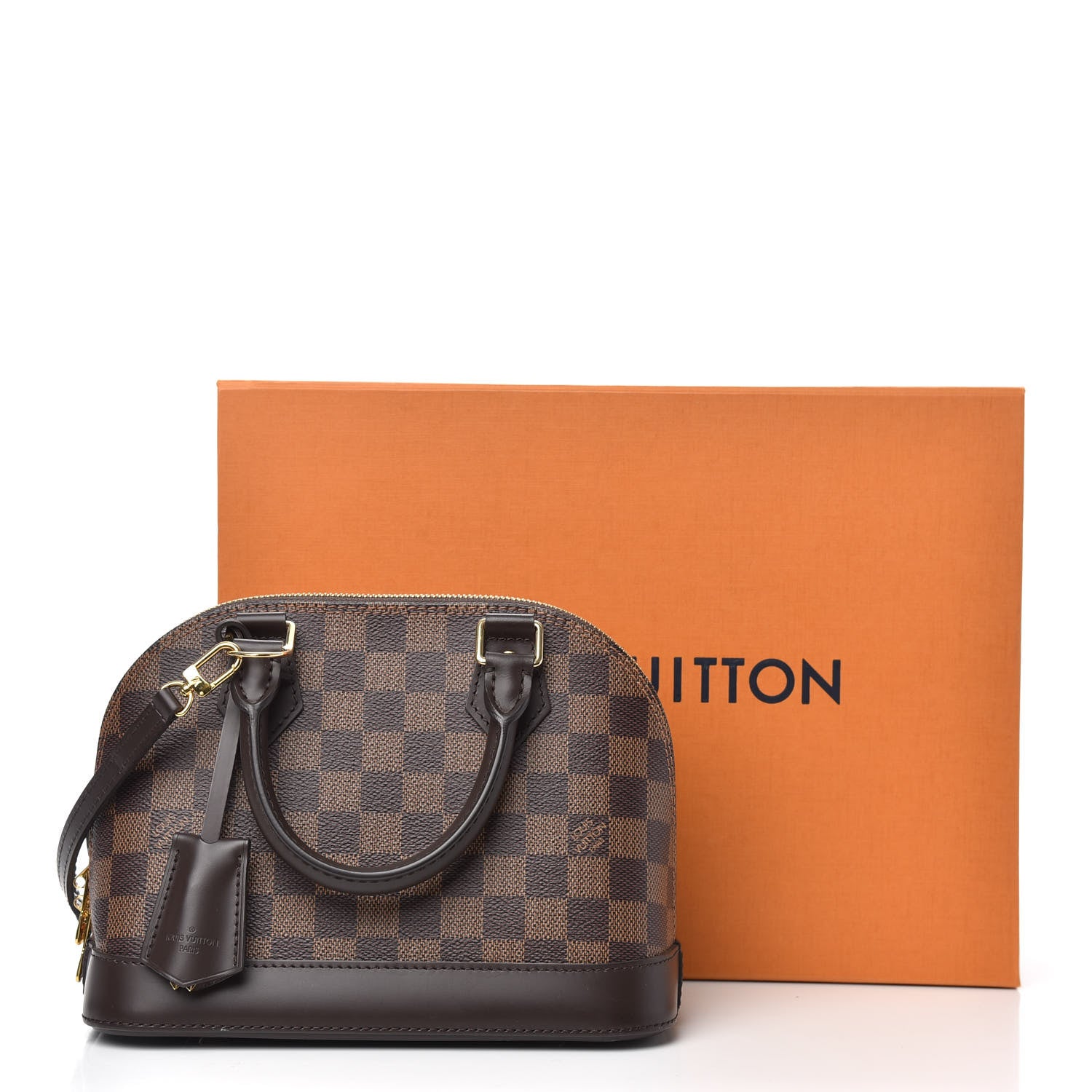 Louis Vuitton Damier Ebene Alma BB 9 of 9