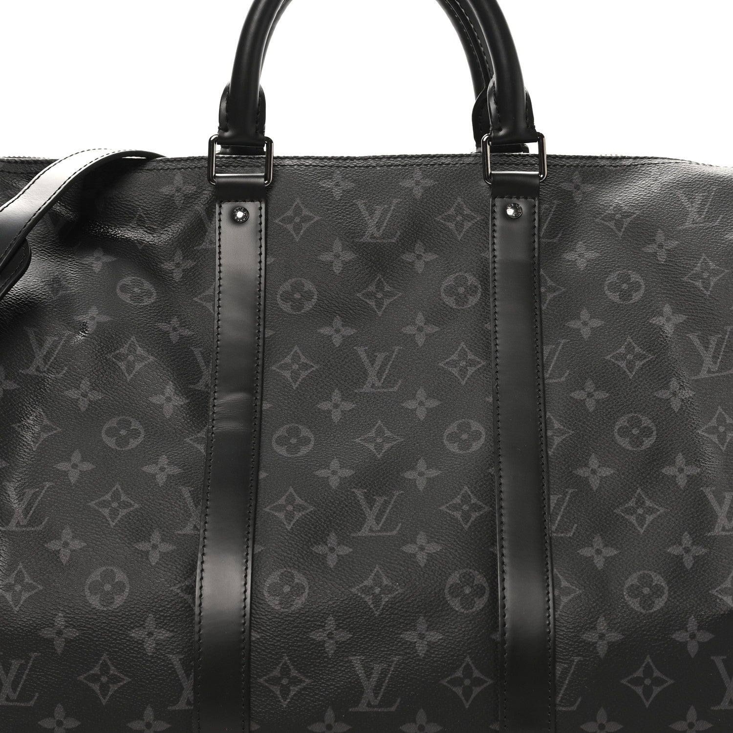 Louis Vuitton Monogram Eclipse Keepall Bandouliere 55 6 of 10