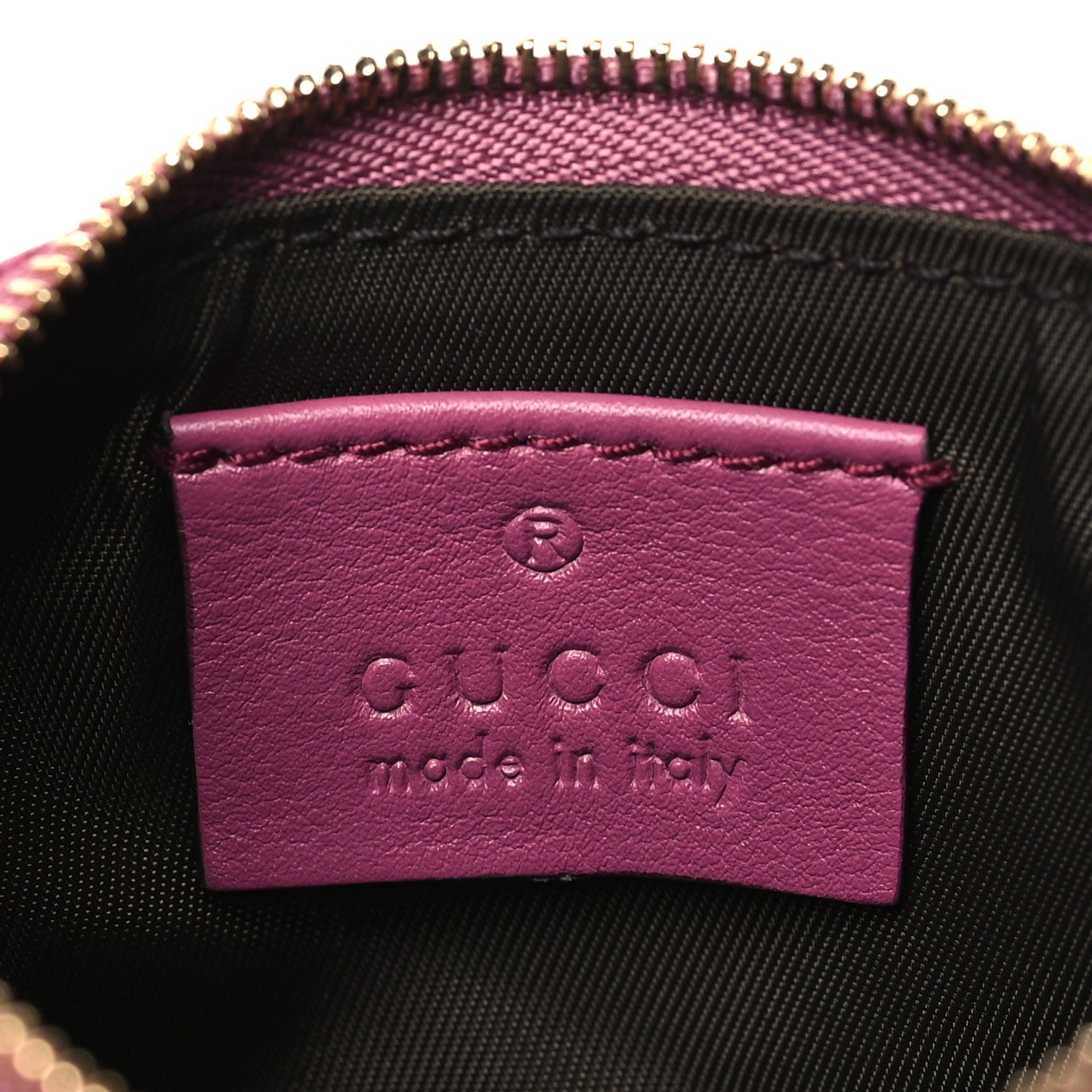 Gucci Microguccissima Key Case Peonia Flower 5 of 8