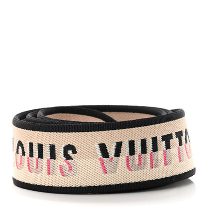 Louis Vuitton Jacquard Speedy Bandouliere 20 Shoulder Strap Black 2 of 5