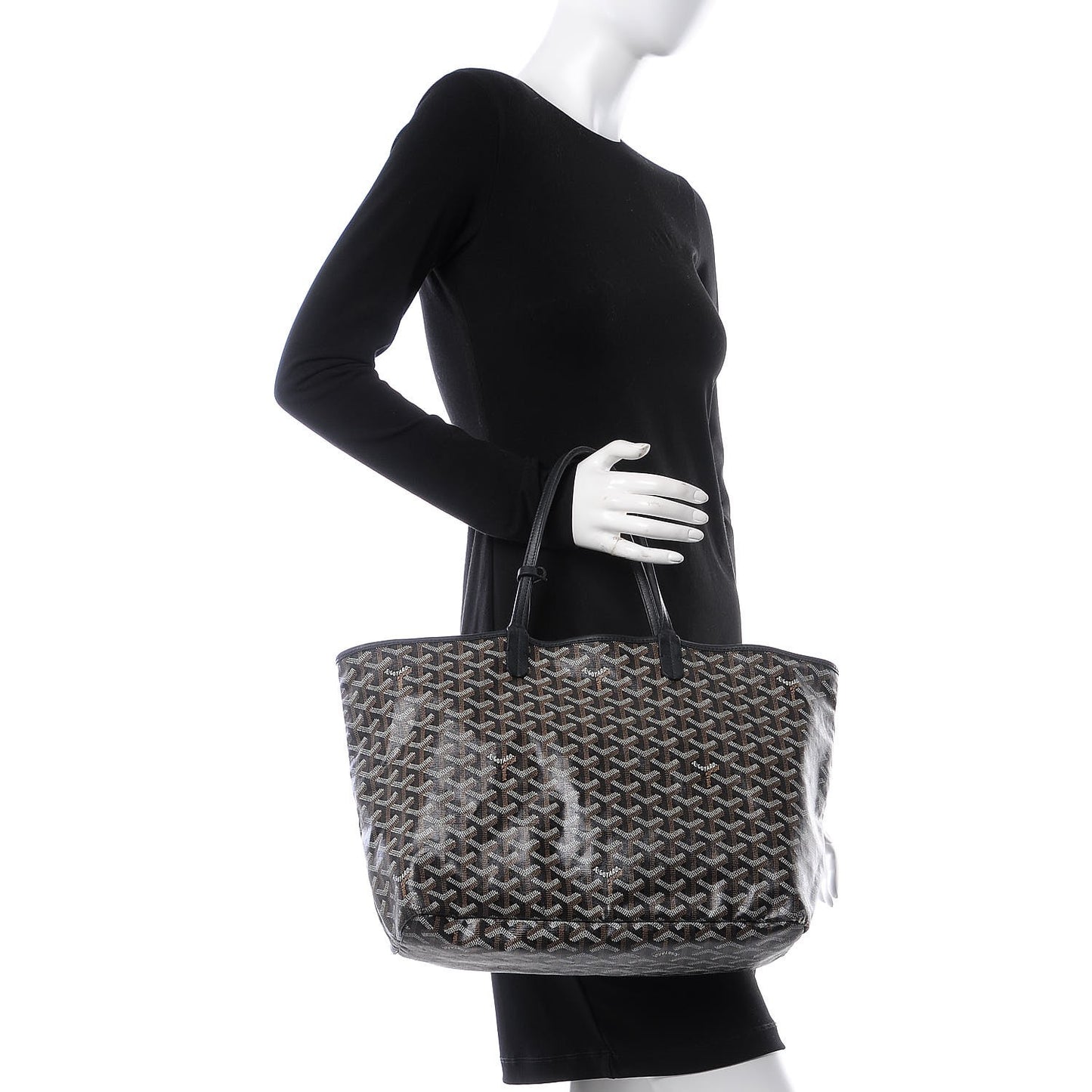 Goyardine Saint Louis PM Black