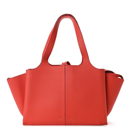 Celine Baby Grained Calfskin Small Tri-Fold Bag Poppy 1 of 5