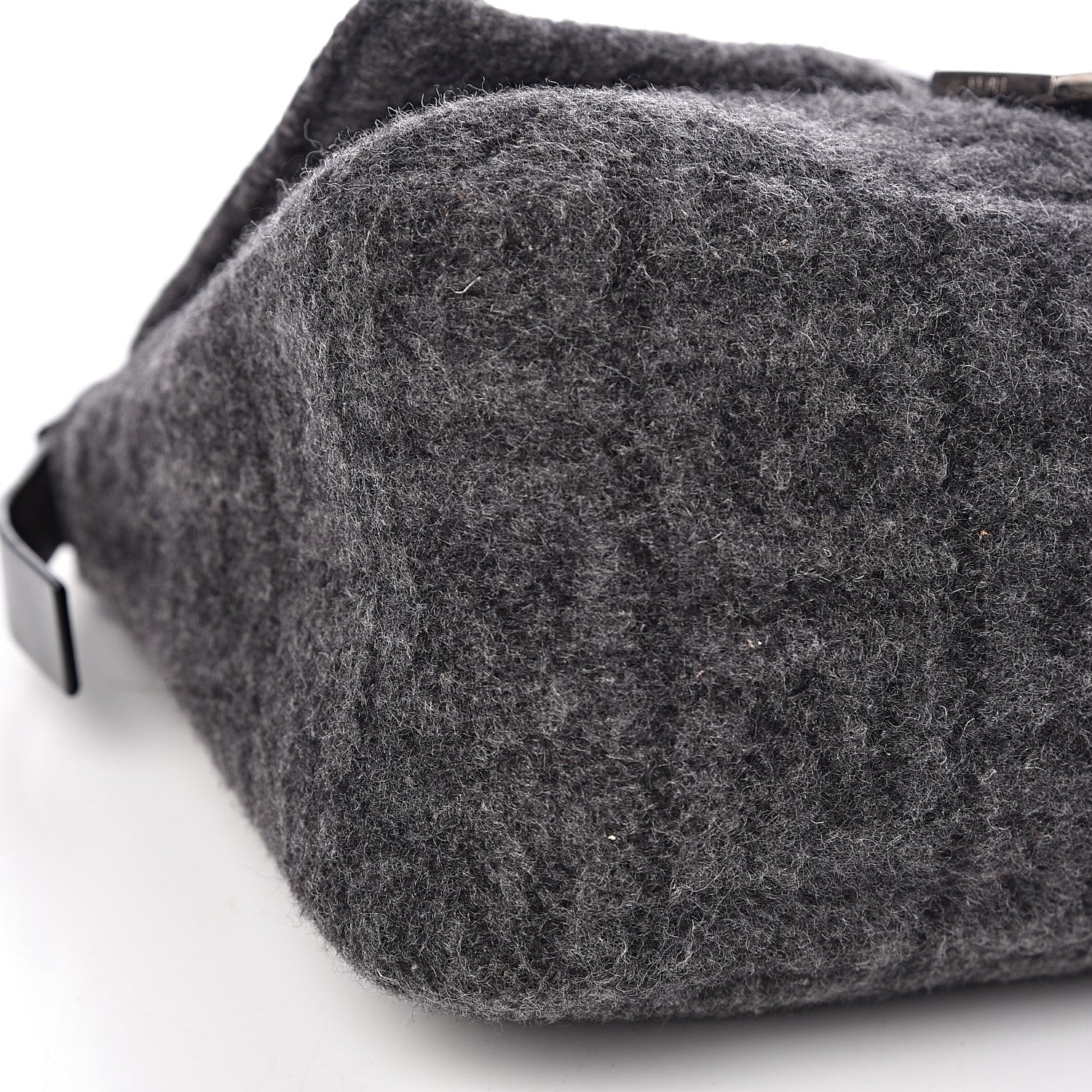 Fendi Wool Zucca Mama Baguette Grey 8 of 10