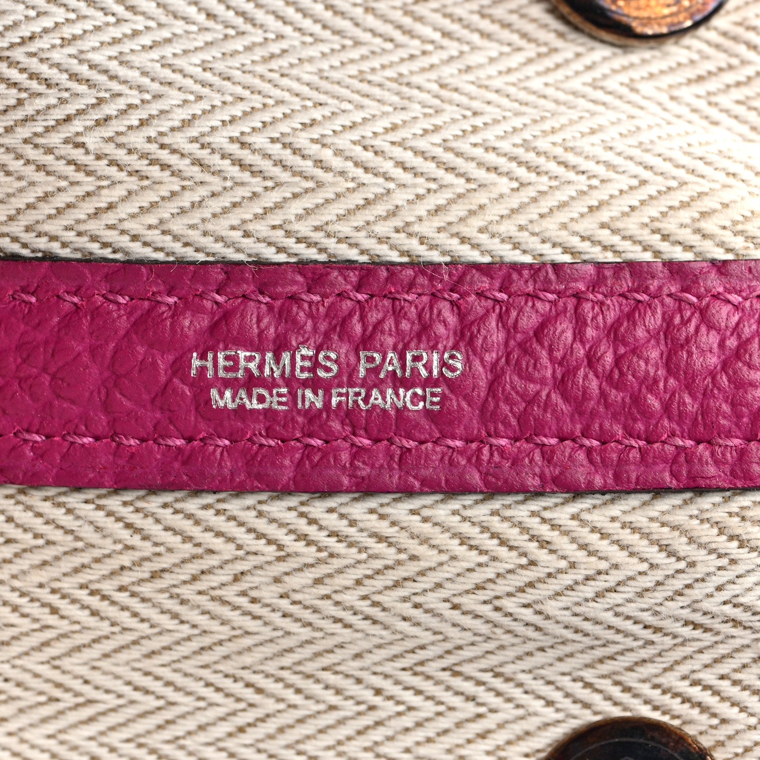 Hermes Vache Country Garden Party 30 TPM Rose Pourpre 6 of 10