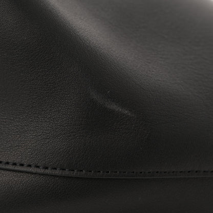 The Row Polished Saddle Calfskin Large N/S Park Tote Black 12 of 12