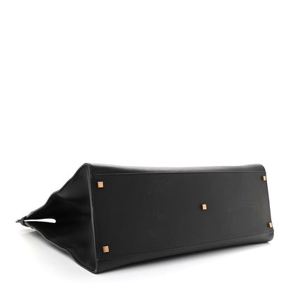 Saint Laurent Calfskin Large Manhattan Shopper Tote Black 4 of 7