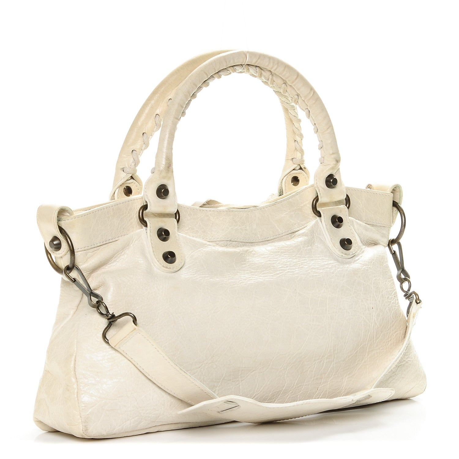 Balenciaga Chevre Classic Hardware First White 3 of 7